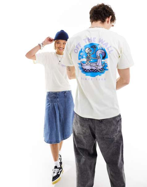 Camiseta blanco hueso con estampado en la espalda Beer Float de Vans - view 1