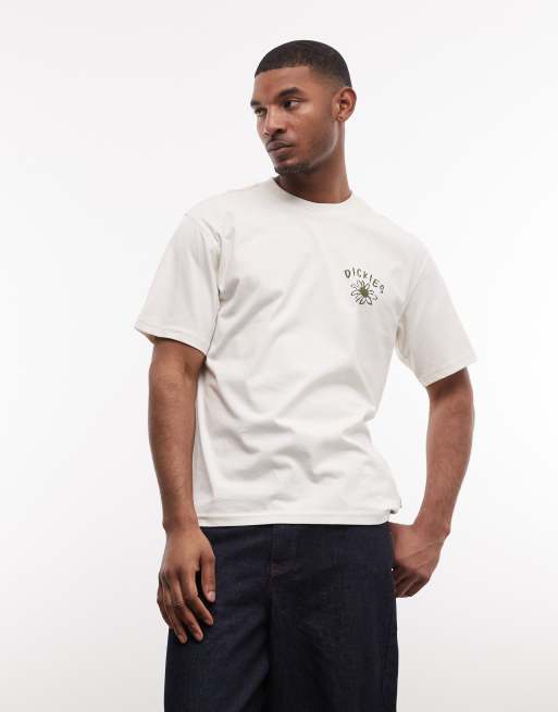 Camiseta blanco hueso con estampado en la espalda Cherry Fork exclusiva en ASOS de Dickies, 3 de 5
