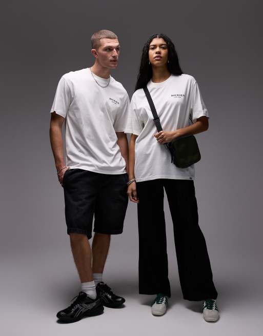 Camiseta blanco hueso con estampado gráfico en la espalda Oatfield de Dickies, 3 de 4