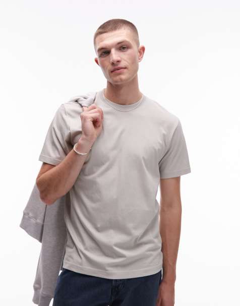 Camiseta blanco hueso de punto liso de ARKET - view 1
