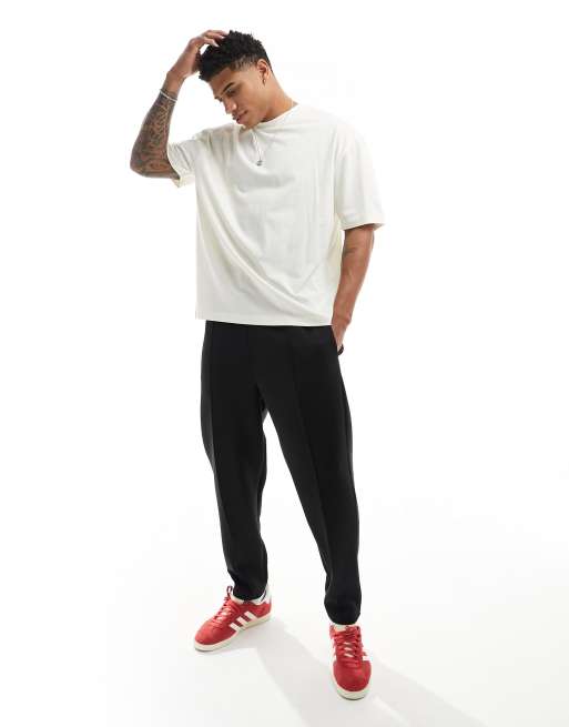 Camiseta blanco hueso extragrande con estampado de guindilla en la espalda de ASOS DESIGN, 2 de 4
