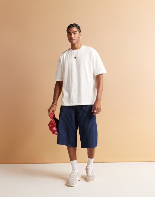 Camiseta blanco hueso extragrande con estampado gráfico superior veraniego de ASOS DESIGN, 2 de 4