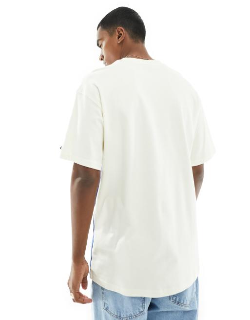 Ellesse VIPERA - Camiseta Estampada - White/pink/blanco