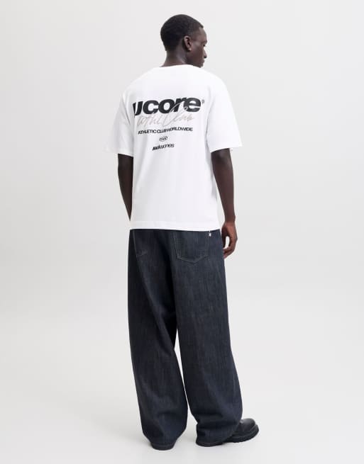 Camiseta blanco luminoso de Jack & Jones, 2 de 7