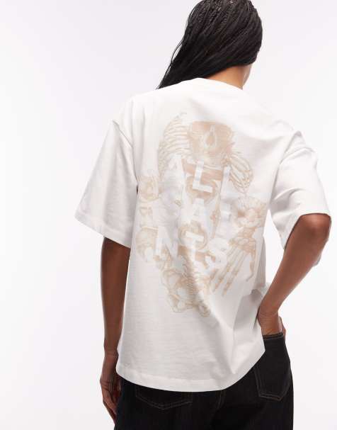 Camiseta blanco óptico Temphus Amelie de AllSaints - view 1