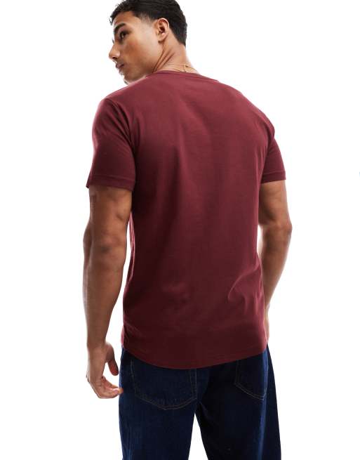 Camiseta burdeos con logo de icono de Polo Ralph Lauren, 3 de 4