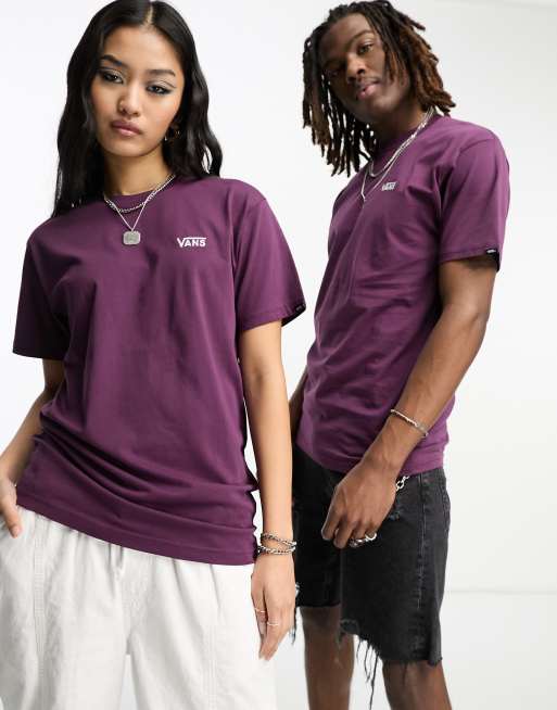 Camiseta vans burdeos sales