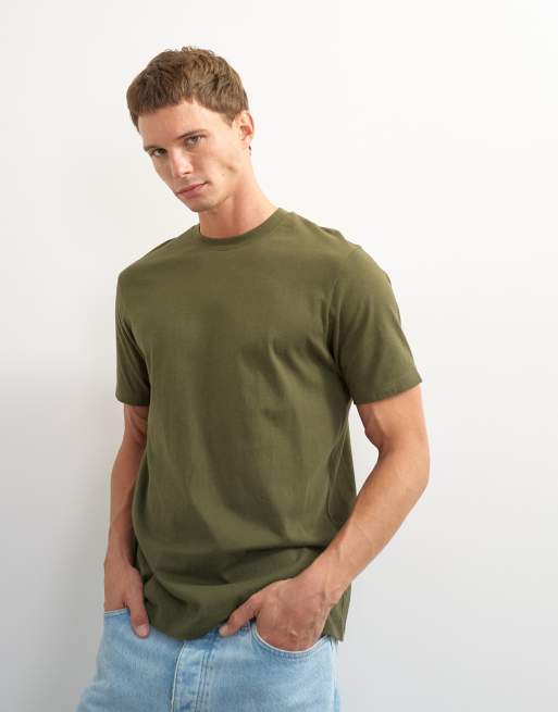 Camiseta caqui clásica de Topman, 5 de 7