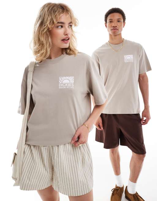 Camiseta color arena Saltville de Dickies