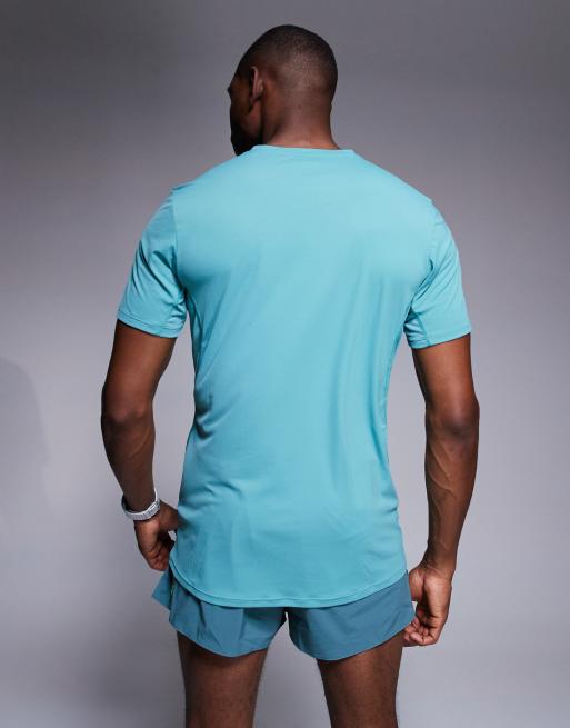 Camiseta color cerceta Adizero de adidas Running, 3 de 4