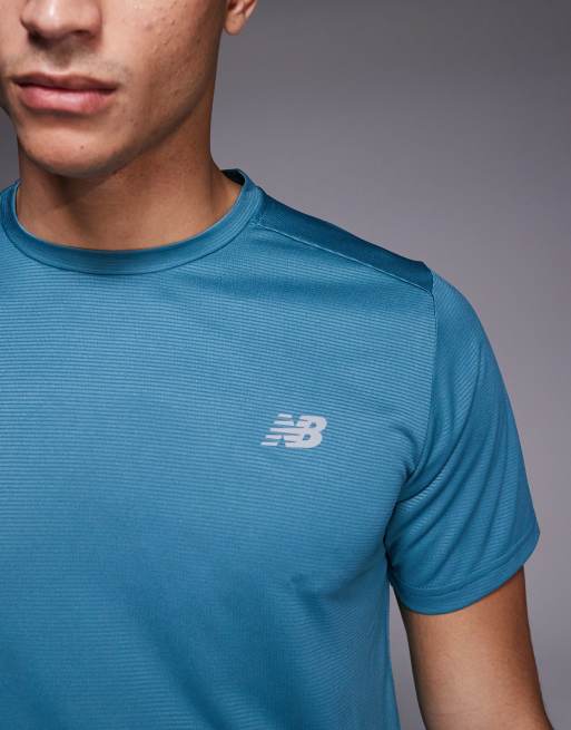 Camiseta color cerceta básica Sport Essentials de New Balance, 5 de 5