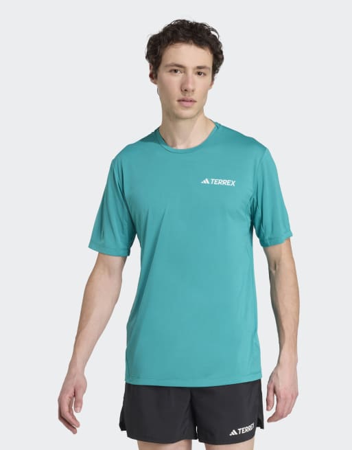 Camiseta color cerceta puro Terrex Xperior Climacool+ de adidas Performance