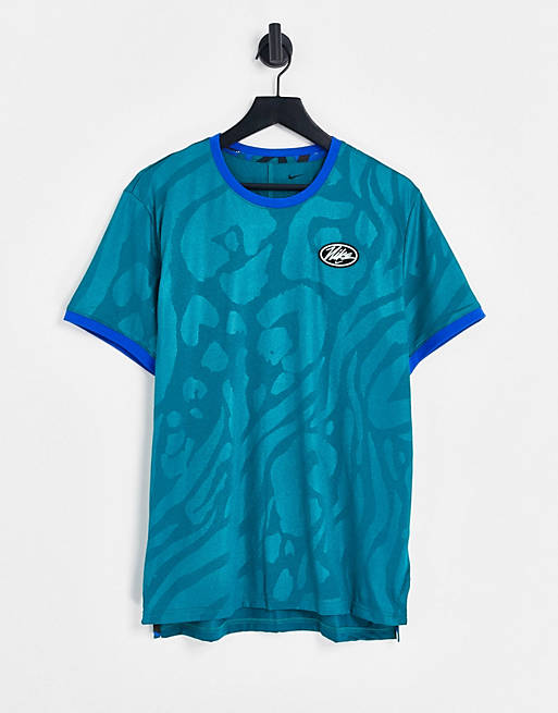 Hombre Other | Camiseta color cerceta Sport Clash de Nike Training - GM58886