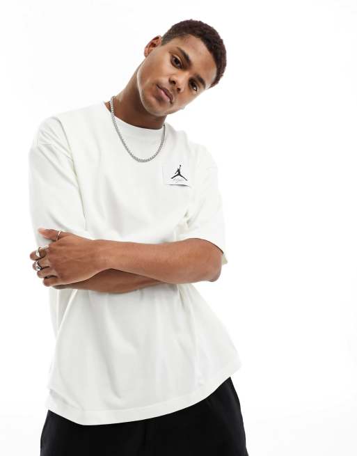Camiseta color crema con logo Flight Essentials de Jordan