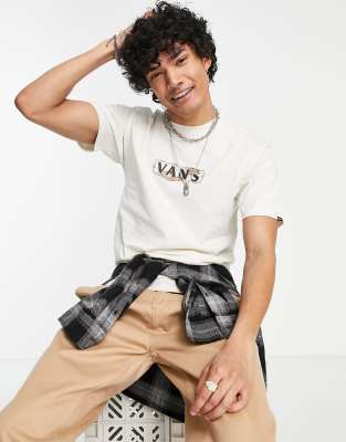 Camiseta color crema Desert Pack Easy Box de Vans