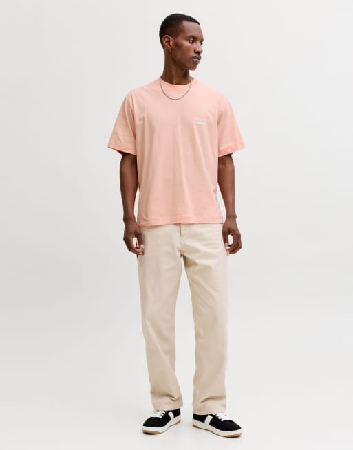 Camiseta color melocotón de Jack & Jones, 3 de 7