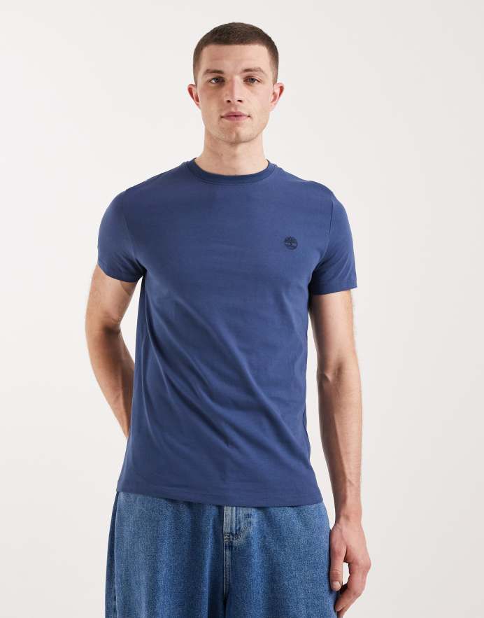 Timberland Camiseta color océano de manga corta Dunstan River de