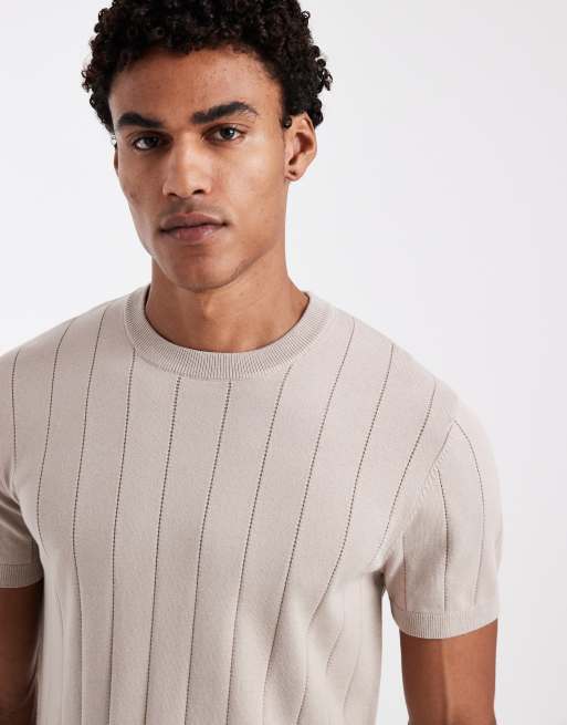 Camiseta color piedra de punto de New Look, 5 de 5