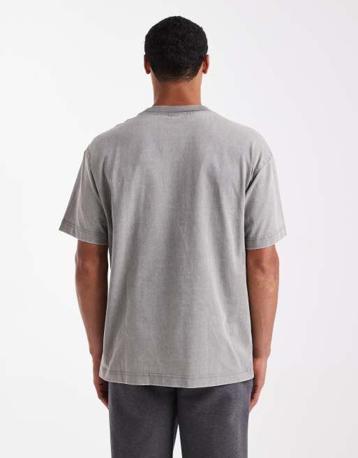 Camiseta color piedra pizarra de corte cuadrado de Cotton On, 3 de 5