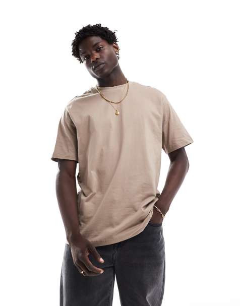 Camiseta color topo holgada de ONLY & SONS - view 1