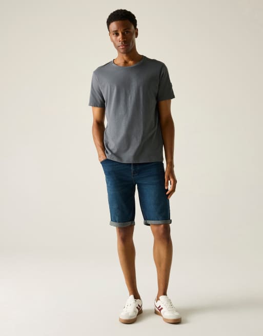 Camiseta color tormenta cómoda de tejido suave Finlo de Regatta