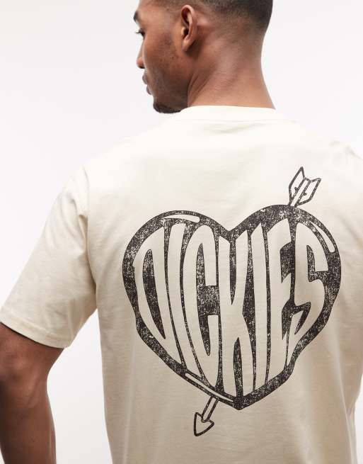 Camiseta color tostado con estampado en la espalda Amberley exclusiva en ASOS de Dickies, 4 de 5