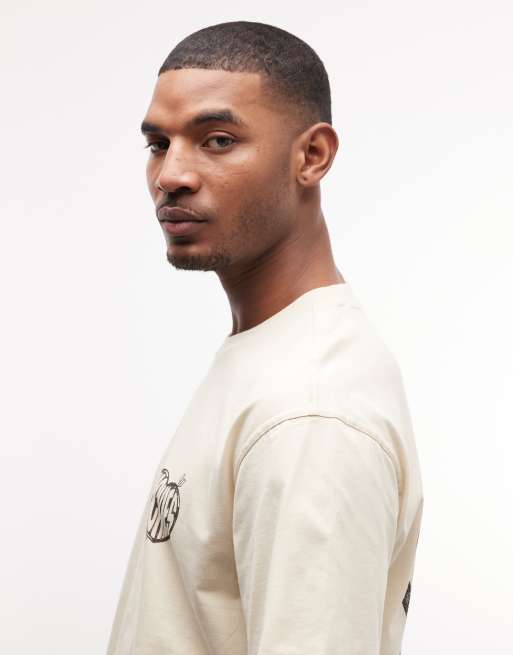 Camiseta color tostado con estampado en la espalda Amberley exclusiva en ASOS de Dickies, 5 de 5