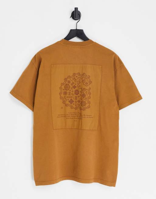 Camiseta color tostado con parche con estampado de cachemir Verse de Carhartt WIP