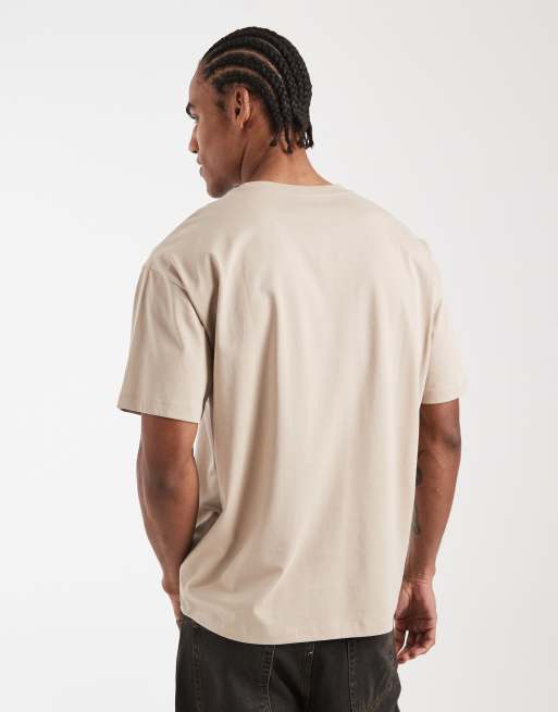 Camiseta color tostado extragrande de New Look, 3 de 5