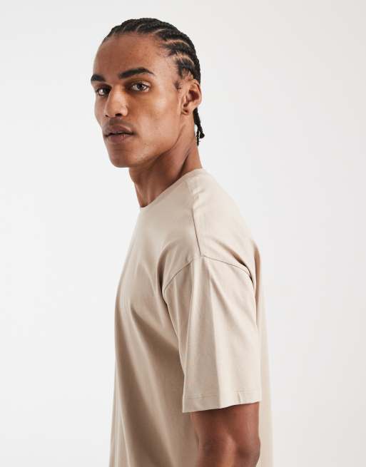 Camiseta color tostado extragrande de New Look, 4 de 5