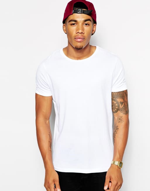 Camiseta con cuello redondo de ASOS