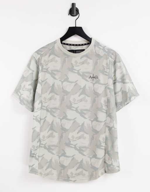 Camiseta con estampado de camuflaje claro Gym Spartan de Avant Garde