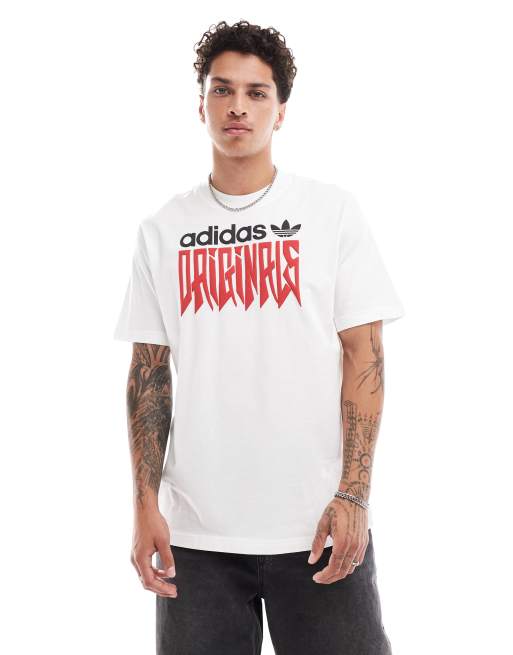Camiseta con estampado gráfico Street de adidas Originals 