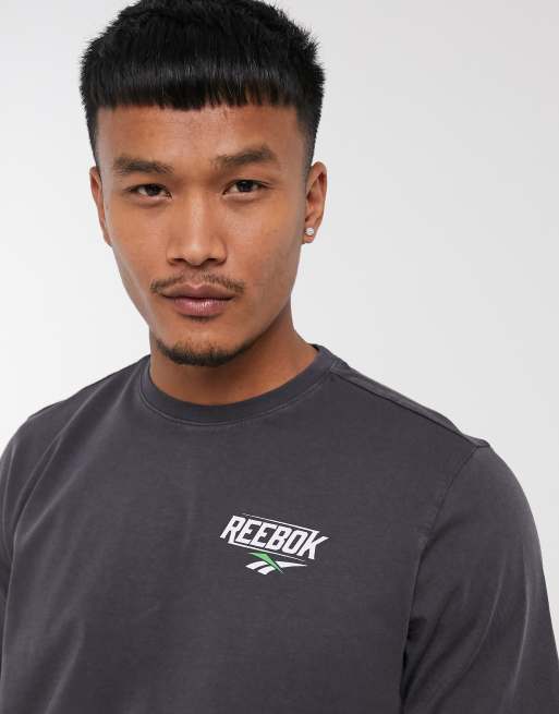 Camiseta reebok top classic negro
