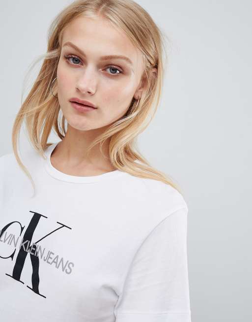 Camiseta con logo Core Monogram de Calvin Klein Jeans ASOS