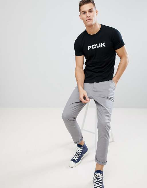 Camiseta con logo Fcuk de French Connection