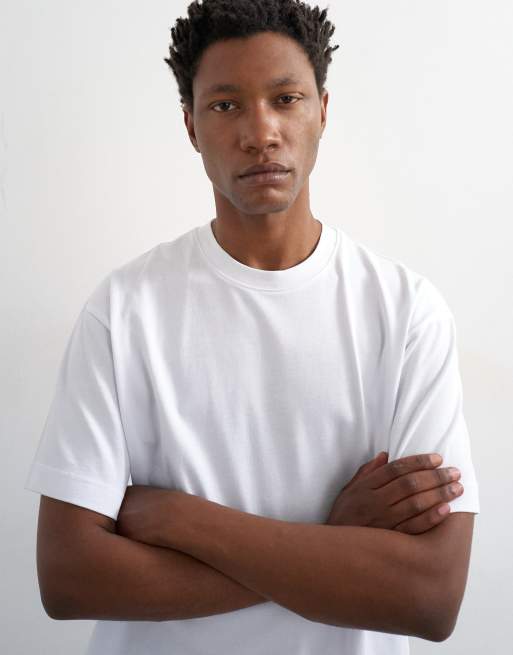 Camiseta corta banca de corte holgado de Topman, 4 de 5