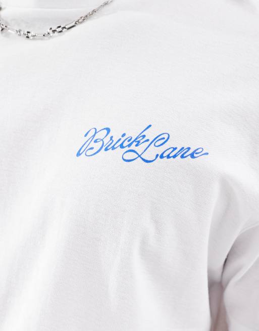 Camiseta corta blanca con estampado gráfico de mascota de Londres de Cotton On, 4 de 4