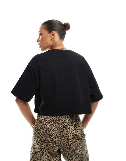 Camiseta corta negra extragrande de JJXX, 4 de 4