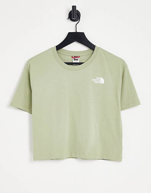 Mujer Tops | Camiseta corta verde Simple Dome de The North Face - EF74223