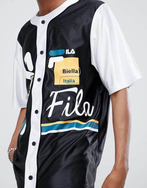 Camiseta beisbol fashion fila