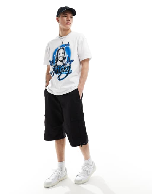 Camiseta de corte cuadrado holgado con estampado gráfico retro de Britney de Cotton On , 2 de 4