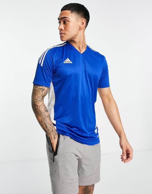 Camiseta de fútbol azul Condivo 22 de adidas