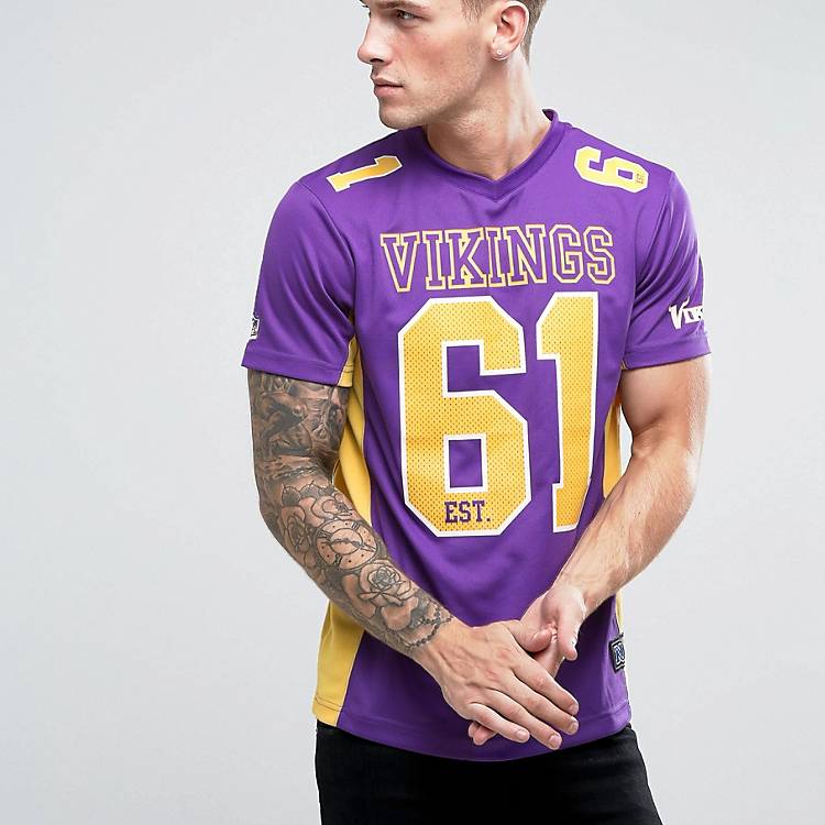 colateral Realizable Aniquilar Camiseta de malla NFL Minnesota Vikings de Majestic | ASOS