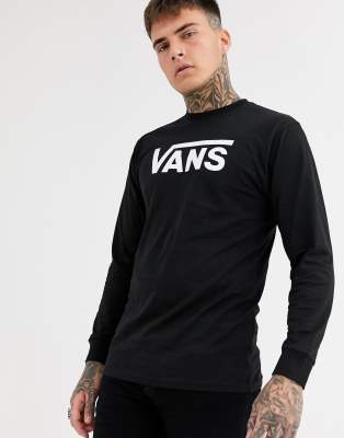 Camisetas vans manga discount larga