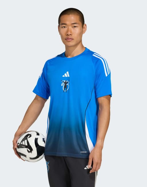 Camiseta deportiva azul brillante Jude Bellingham de adidas Performance