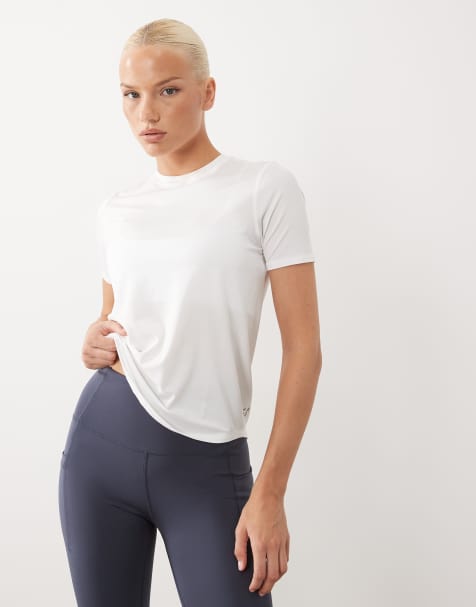 Camiseta deportiva blanca de tejido de secado rápido Icon de 4505 - view 1