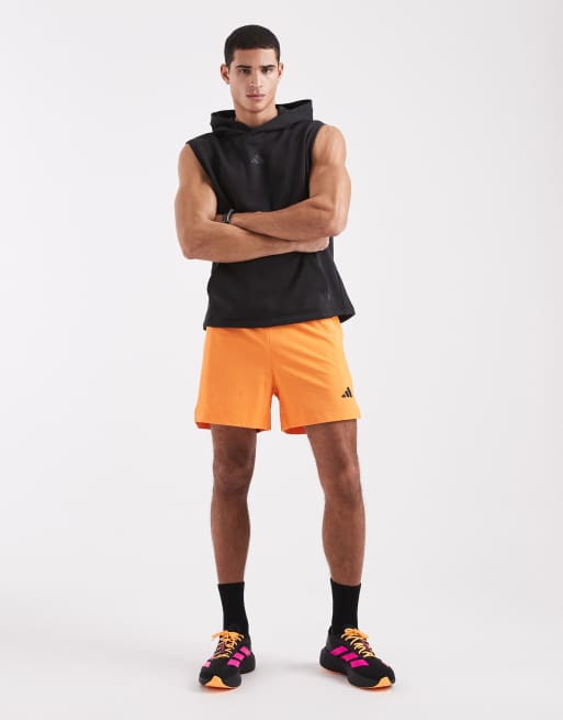 Camiseta deportiva negra sin mangas con capucha Power Workout de adidas Performance, 5 de 5