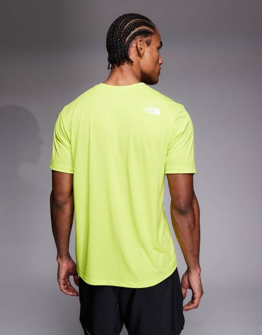 Camiseta deportiva verde claro con logo 24/7 de The North Face, 3 de 5