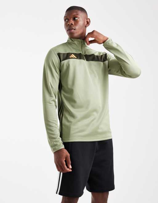 Camiseta deportiva verde tienda de campaña y verde nocturno cargo Tiro 25 Essentials de adidas Football 